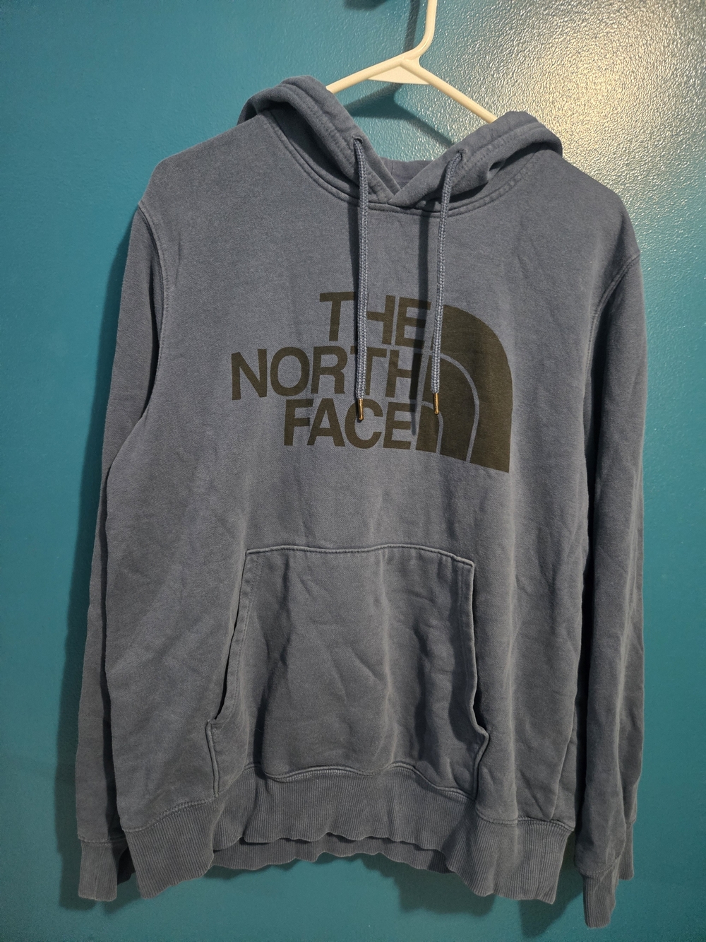 The North Face Men's Blue Pullover Hoodie
